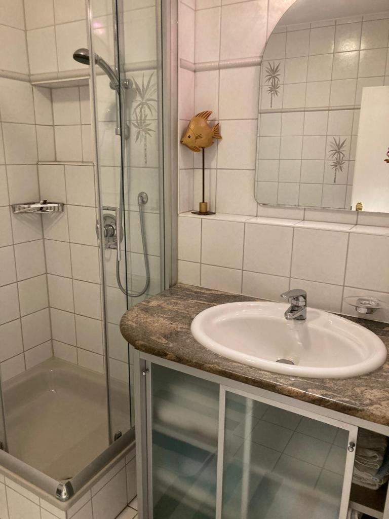 Neu! Ferienwohnung Hege 18 Am Bodensee Wasserburg Bagian luar foto