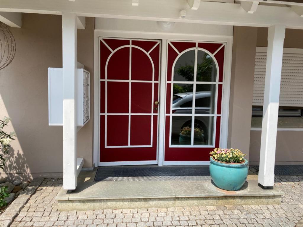 Neu! Ferienwohnung Hege 18 Am Bodensee Wasserburg Bagian luar foto